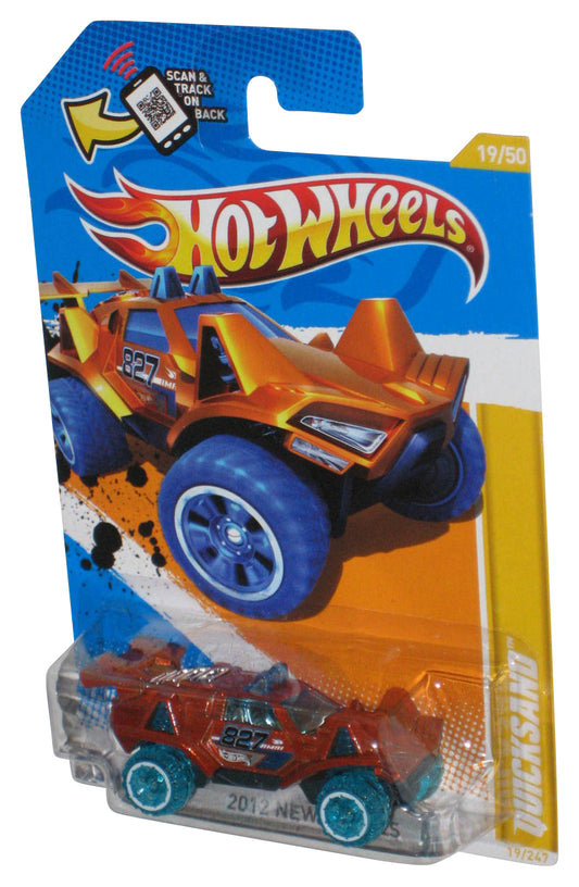Hot Wheels 2012 New Models 19/50 Orange & Blue Quicksand Toy Car 19/247
