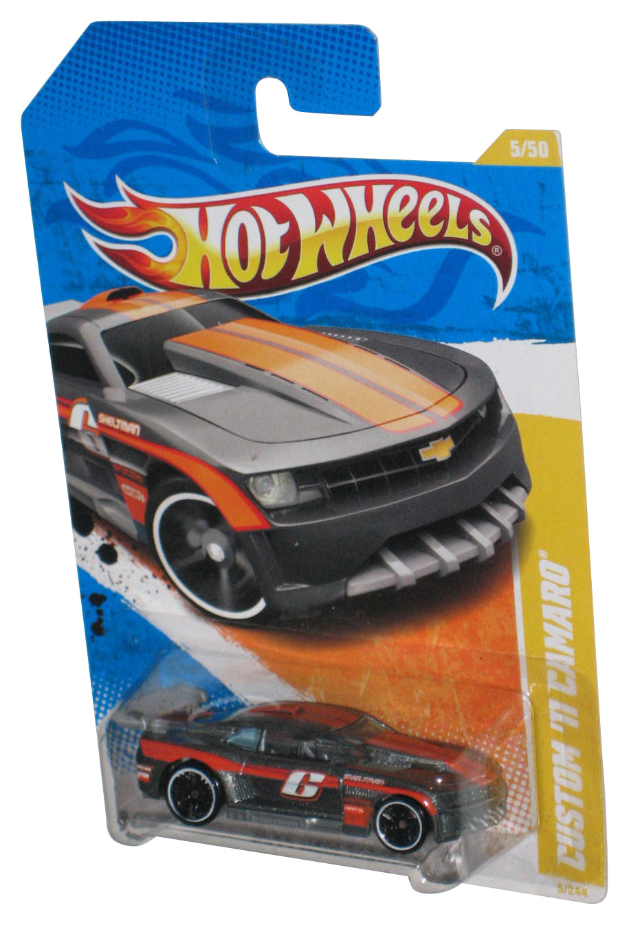 Hot Wheels 2011 New Models 5/50 Gray Custom '11 Camaro Car 5/244