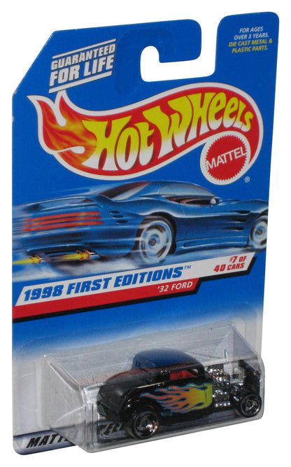 Hot Wheels 1998 First Editions 7/40 Black '32 Ford Toy Car #636
