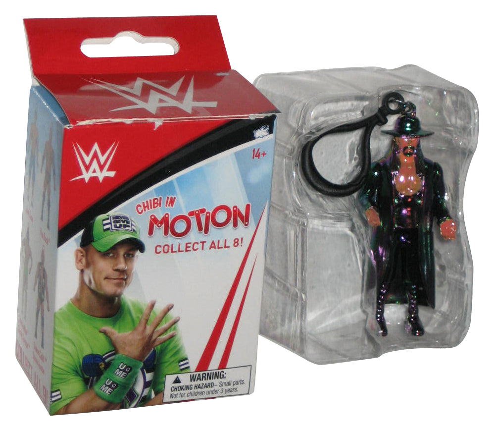 WWE Wrestling The Undertaker Metallic Chibi In Motion Bullsi Toy Keychain