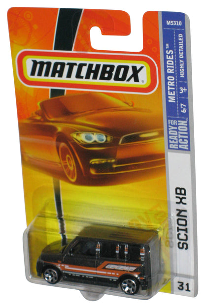 Matchbox Metro Rides 6/7 (2007) Mattel Scion xB Dark Gray Toy Car #31