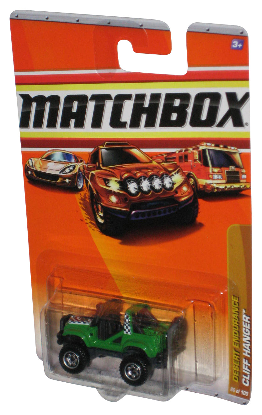 Matchbox Desert Endurance (2009) Cliff Hanger Green Toy #86/100