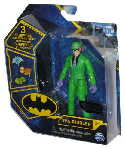 DC Comics Batman The Riddler (2021) Spin Master 1st Edition 4-Inch Action Figure