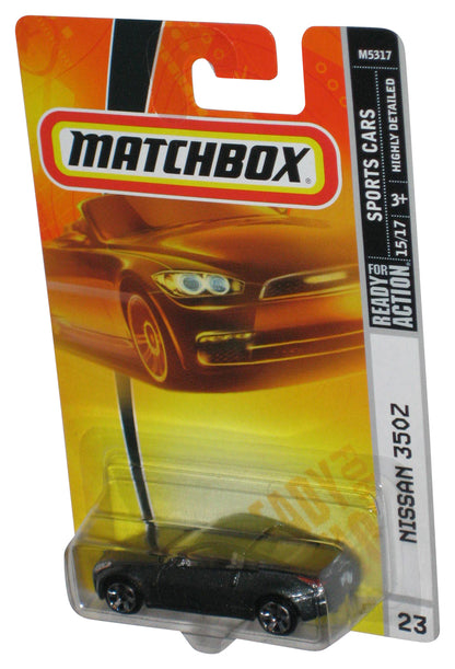 Matchbox Sports Cars 15/17 (2007) Metallic Gray Nissan 350Z Toy Car #23