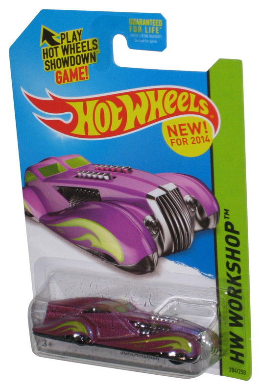 Hot Wheels HW Workshop (2014) Purple Screamliner Toy Car 204/250