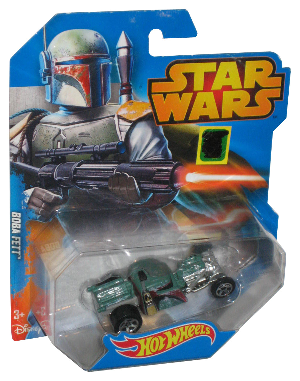 Star Wars Boba Fett (2014) Hot Wheels Die Cast Character Toy Car