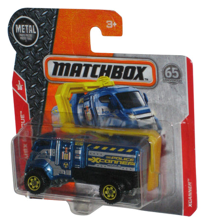 Matchbox MBX Rescue 1/30 Xcanner (2017) Blue Die-Cast Toy 36/125 - (Short Card)