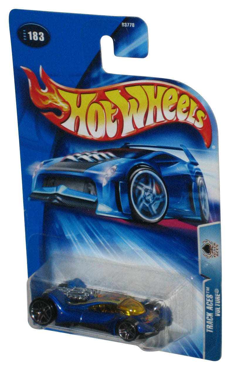 Hot Wheels Track Ages Vulture (2004) Mattel Blue Toy Car #183