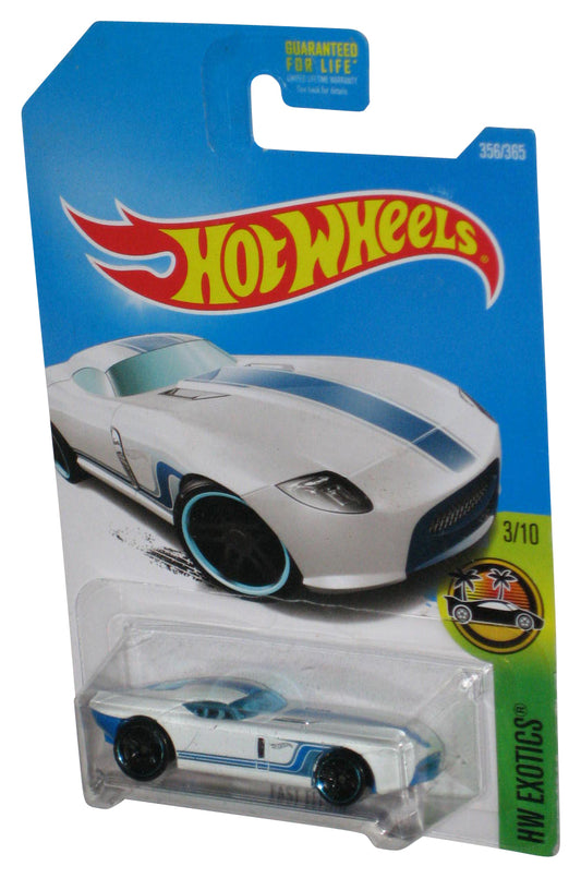 Hot Wheels HW Exotics 3/10 (2015) White Fast Felion Toy Car 356/365