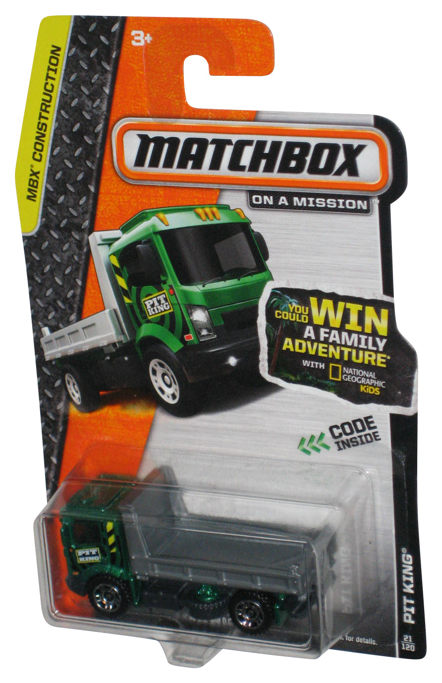 Matchbox MBX Construction (2013) Green Pit King Toy Truck 21/120