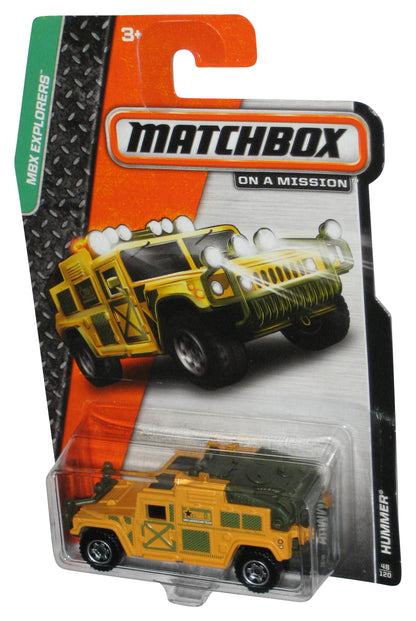 Matchbox MBX Explorers (2013) Yellow Hummer Toy 48/120