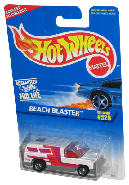 Hot Wheels Beach Blaster (1996) Mattel White Collector Toy Car #528