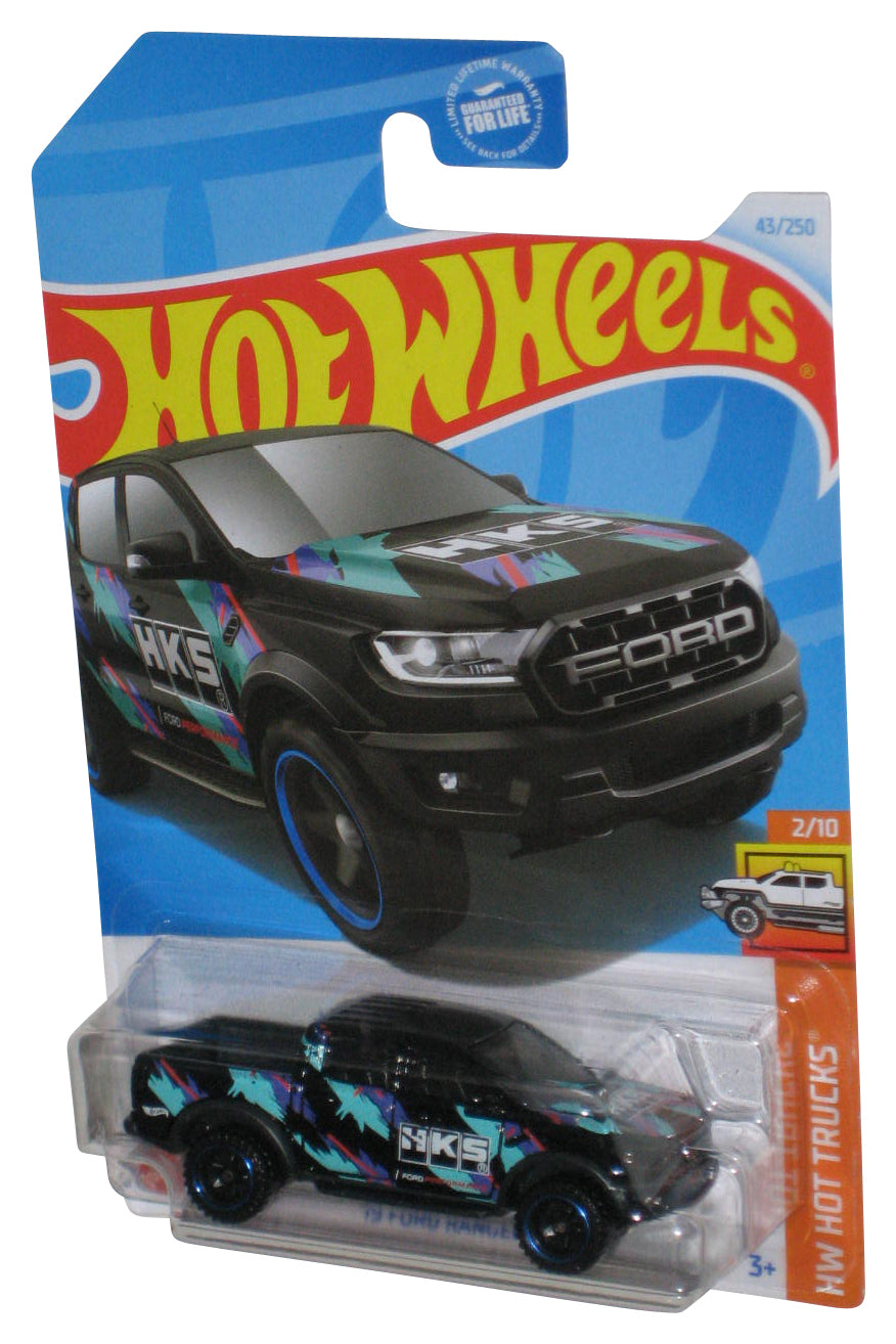 Hot Wheels HW Trucks 2/10 (2021) Black '19 Ford Ranger Raptor Toy Truck 43/250