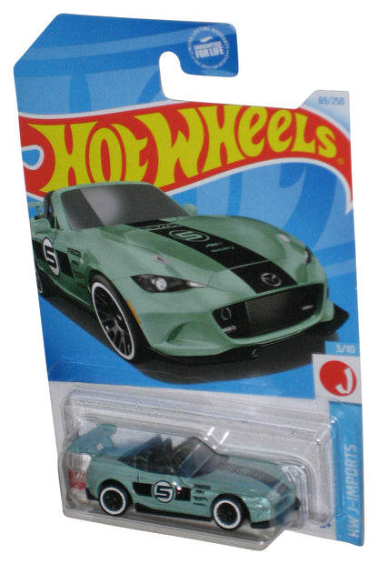Hot Wheels HW J-Imports 3/10 (2021) Green '15 Mazda MX-5 Miata Toy Car 69/250
