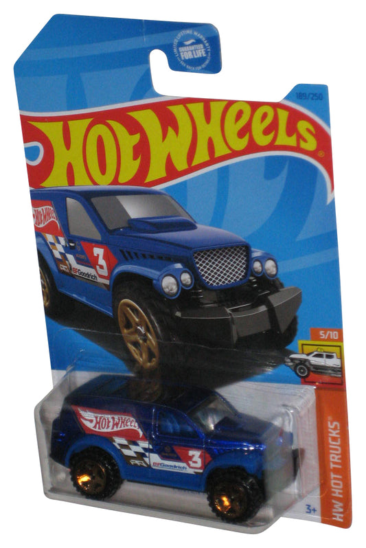 Hot Wheels HW Trucks 5/10 (2021) Blue Power Panel Toy 189/250