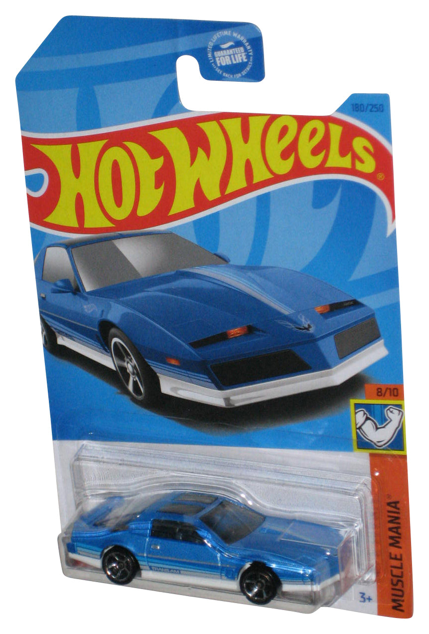 Hot Wheels Muscle Mania 8/10 (2021) Blue '84 Pontiac Firebird Toy Car 180/250