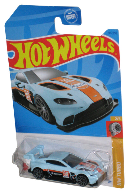 Hot Wheels HW Turbo 2/5 (2021) Blue Gulf Aston Martin Vantage GTE Car 98/250