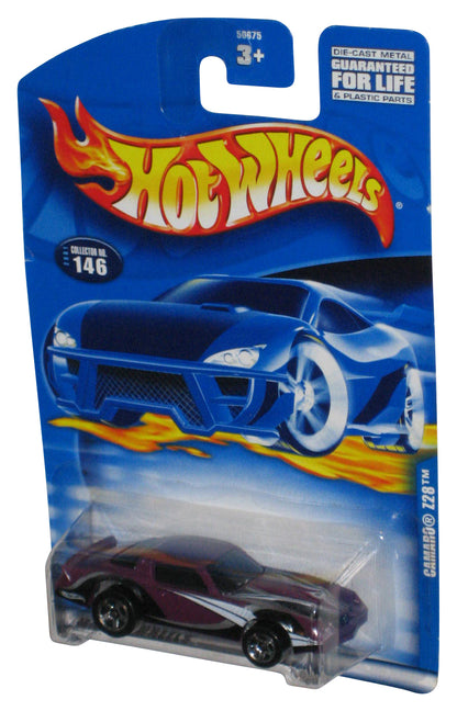 Hot Wheels Camaro Z28 (2001) Mattel Purple Die-Cast Toy Car #146