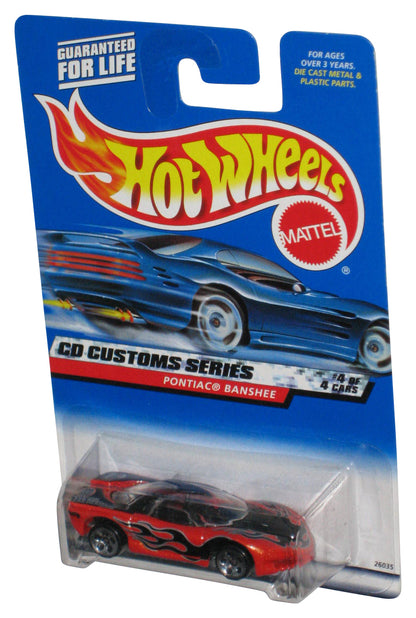 Hot Wheels CD Custom Series 4/4 (1999) Orange Pontiac Banshee Toy Car #032