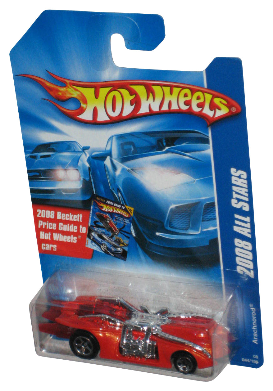 Hot Wheels 2008 All Stars Red Arachnorod Toy Car 044/196