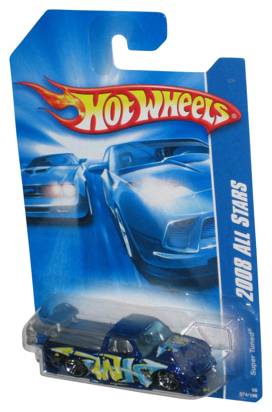 Hot Wheels 2008 All Stars Super Tuned (2007) Blue Toy Truck 074/196