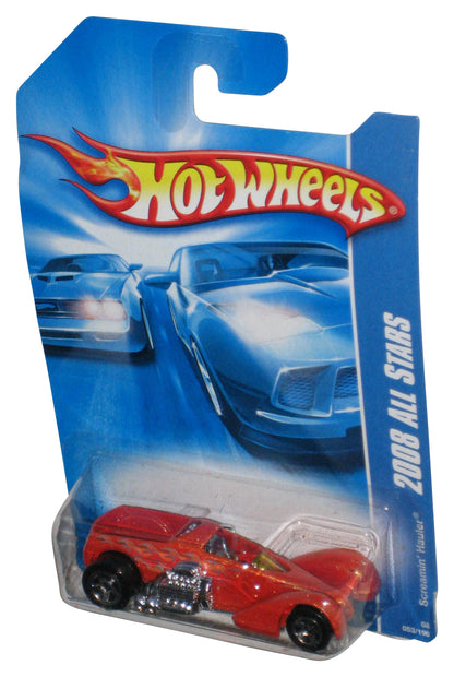 Hot Wheels 2008 All Stars Orange Screamin' Hauler Toy Car 053/196