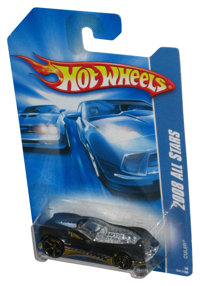 Hot Wheels 2008 All Stars Black CUL8R Mattel Die-Cast Toy Car 041/196