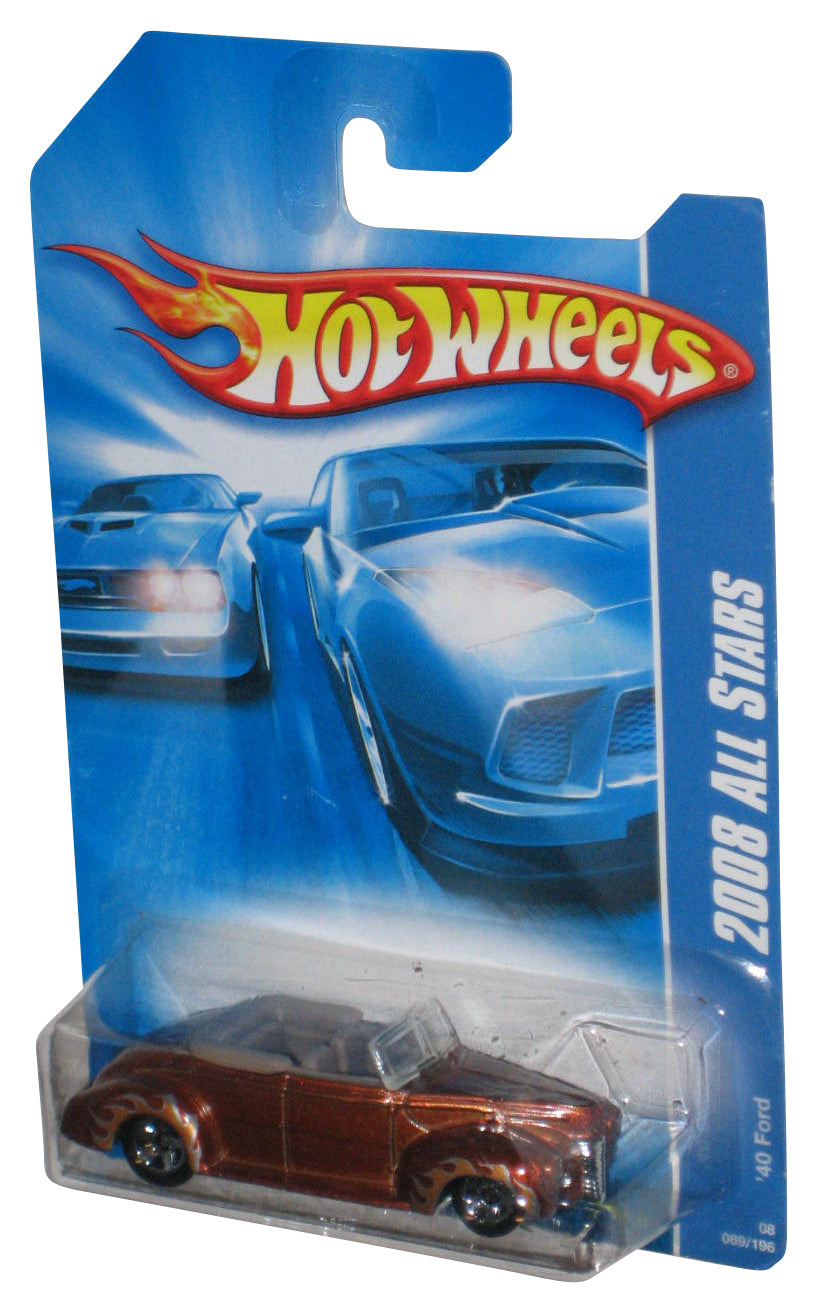 Hot Wheels 2008 All Stars Mattel Copper '40 Ford Toy Car 069/196
