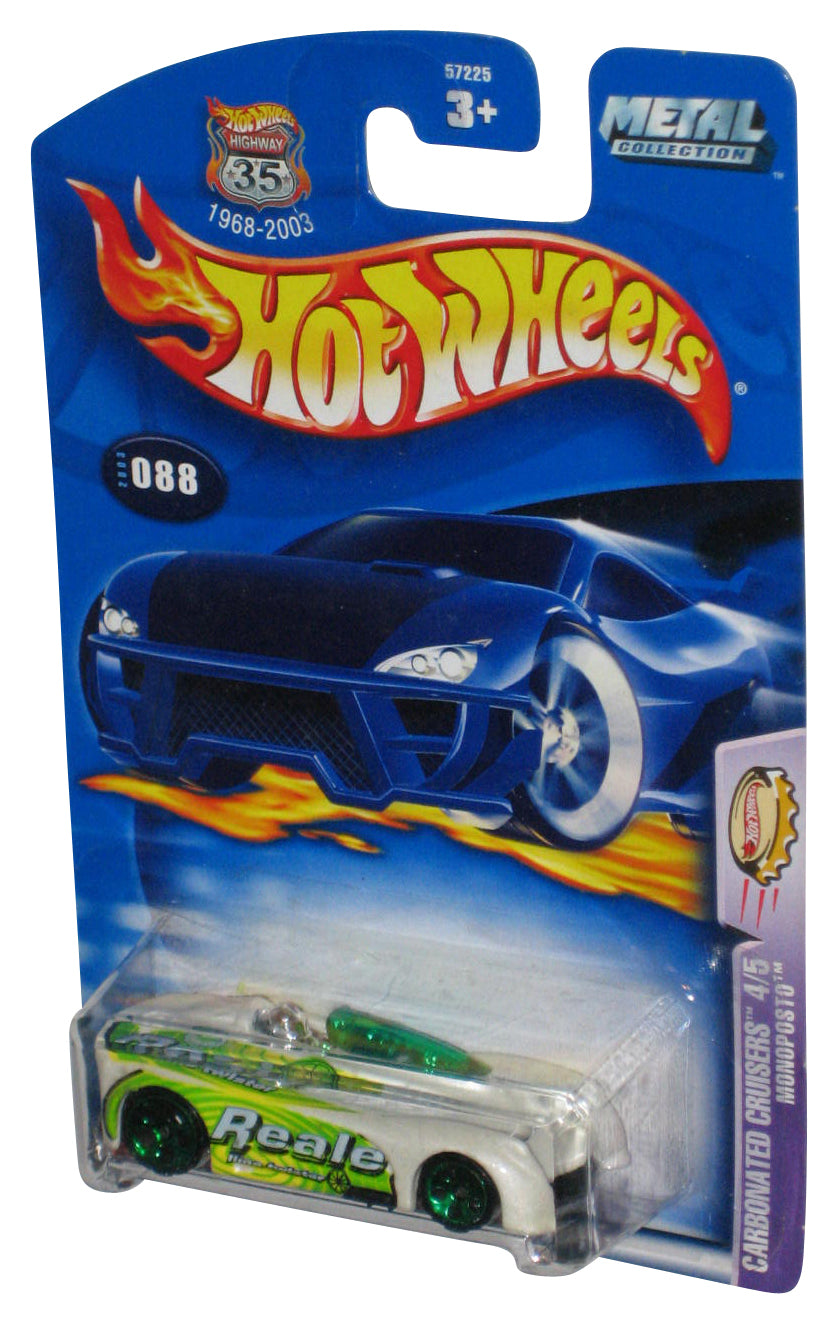 Hot Wheels Carbonated Cruisers 4/5 (2003) Monoposto Green Toy Car #088