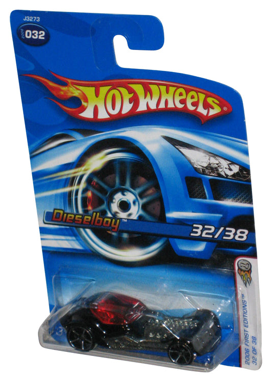 Hot Wheels 2006 First Editions 32/38 Black & Red Dieselboy Toy Car #032