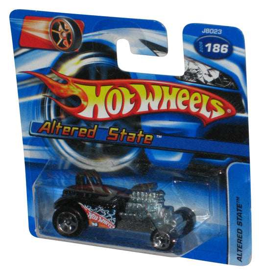 Hot Wheels Altered State (2006) Mattel Black Toy Car #186 - (Short Card)