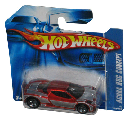Hot Wheels Acura HSC Concept (2006) Mattel Silver & Red Toy Car 199/223 - (Short Card)