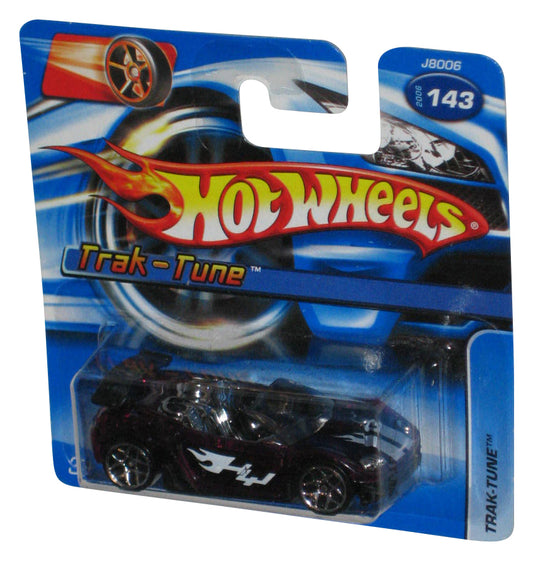Hot Wheels Trak-Tune (2006) Mattel Purple Toy Car #143 - (Short Card)