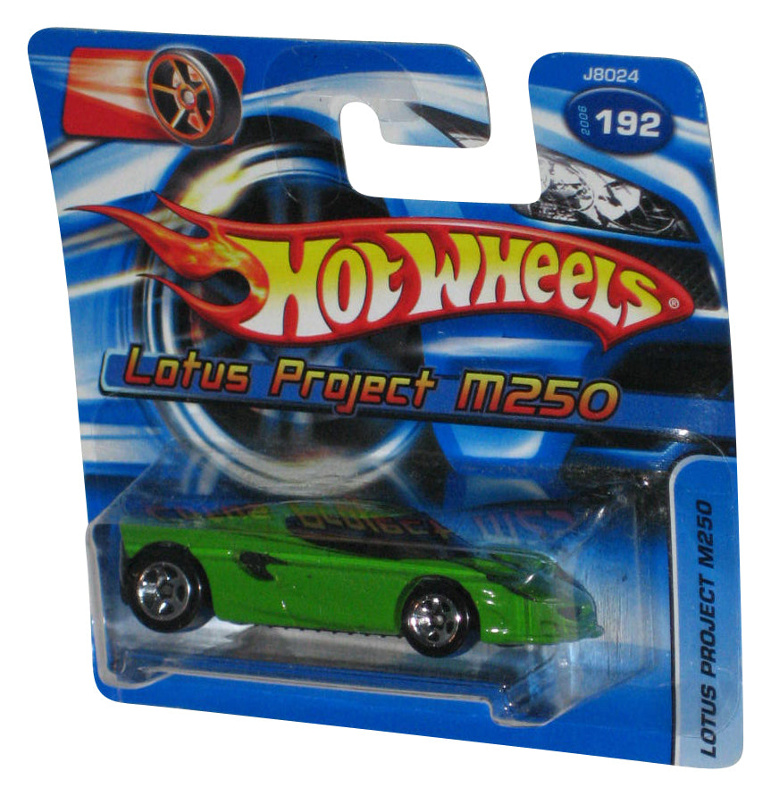 Hot Wheels Lotus Project M250 (2006) Mattel Green Toy Car #192 - (Short Card)