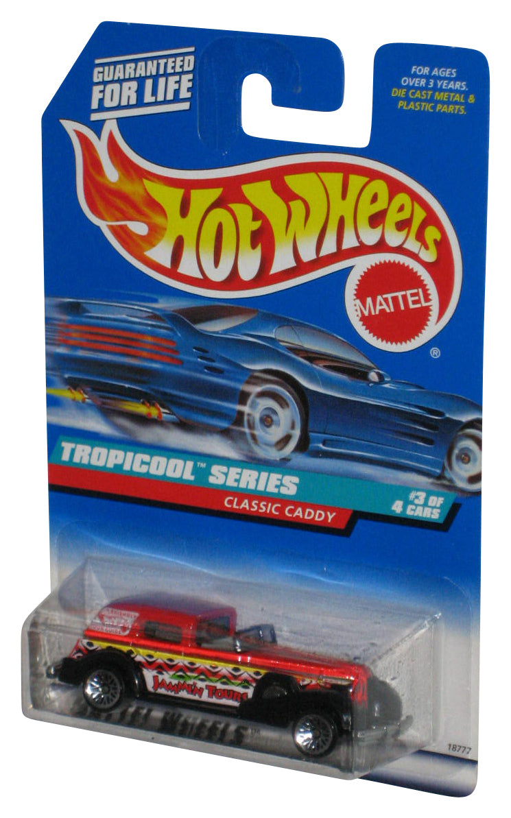 Hot Wheels Tropicool Series (1997) Red Classic Caddy Toy Car #695