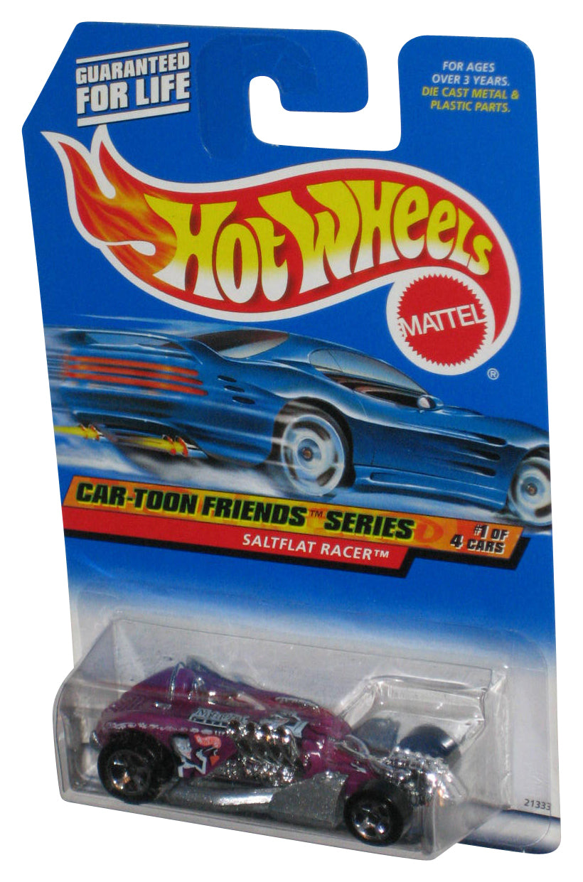 Hot Wheels Car-Toon Friends Series 1/4 Purple Natasha Saltflat Racer Car #985 - (Rocky & Bullwinkle)
