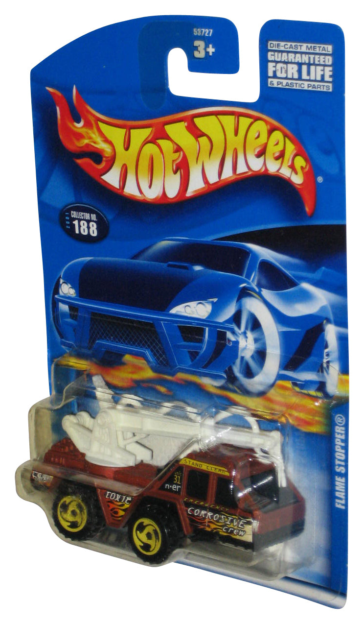 Hot Wheels Flame Stopper (2000) Mattel Brown & White Toy Vehicle #188