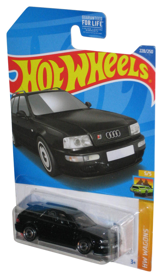 Hot Wheels HW Wagons (2021) Black '94 Audi Avant RS2 Toy Car 228/250