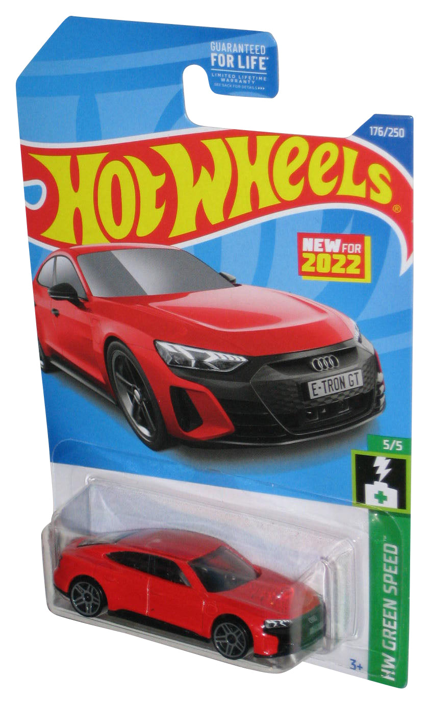 Hot Wheels HW Green Speed 5/5 (2022) Red Audi RS E-Tron GT Car 176/250