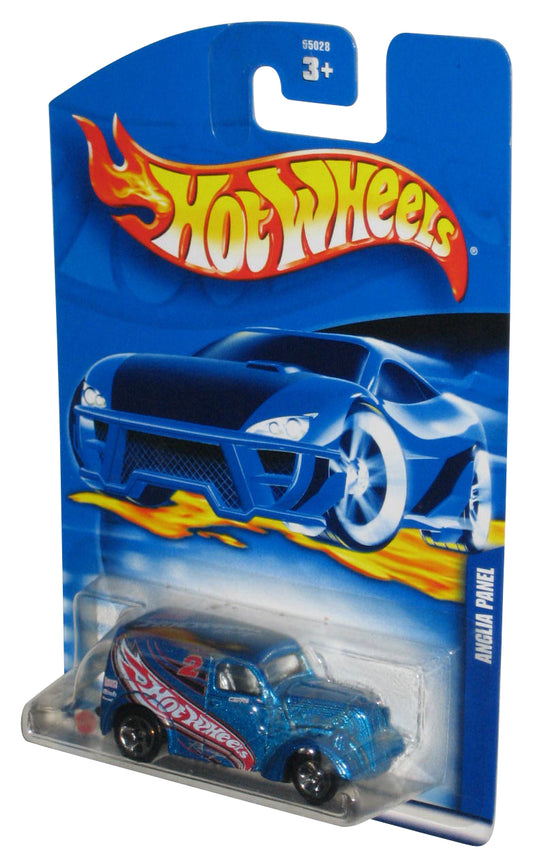 Hot Wheels Anglia Panel (2002) Mattel Blue Die-Cast Toy Car #143