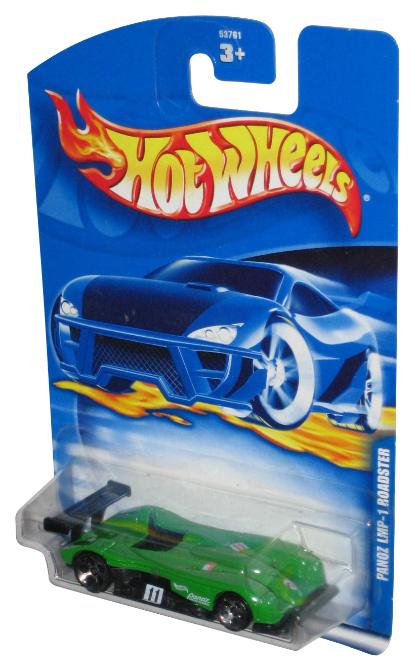 Hot Wheels Panoz LMP-1 Roadster (2001) Mattel Green Toy Car #232