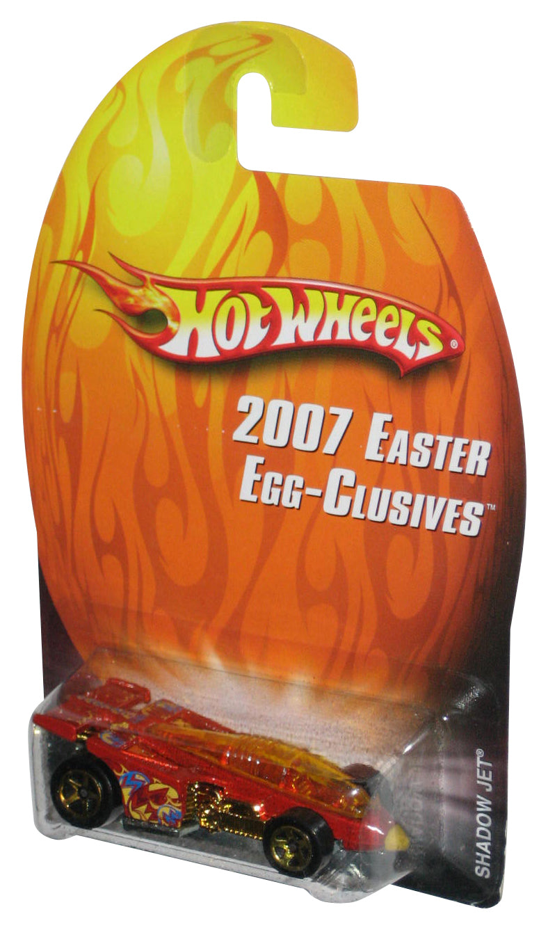 Hot Wheels 2007 Easter Egg-Clusives Mattel Red Shadow Jet Toy Car