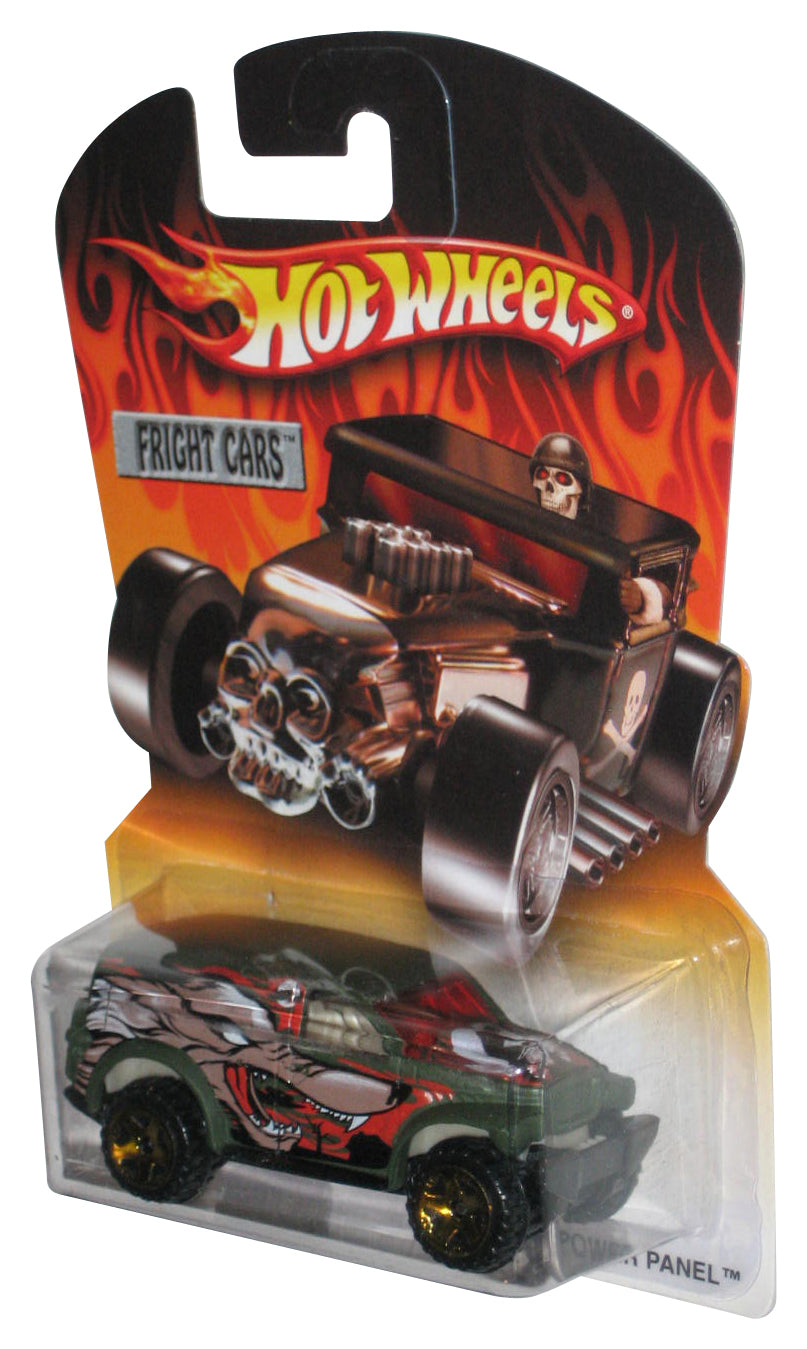 Hot Wheels Fright Cars (2006) Mattel Green Power Panel Toy Car