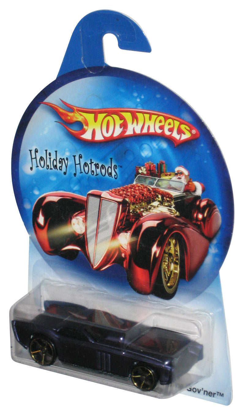 Hot Wheels Holiday Hot Rods (2006) Mattel Blue The Gov'ner Christmas Toy Car