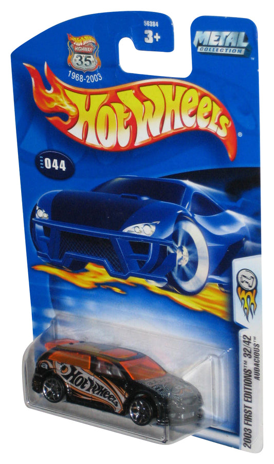Hot Wheels 2003 First Editions 32/42 Mattel Audacious Black Toy Car #044