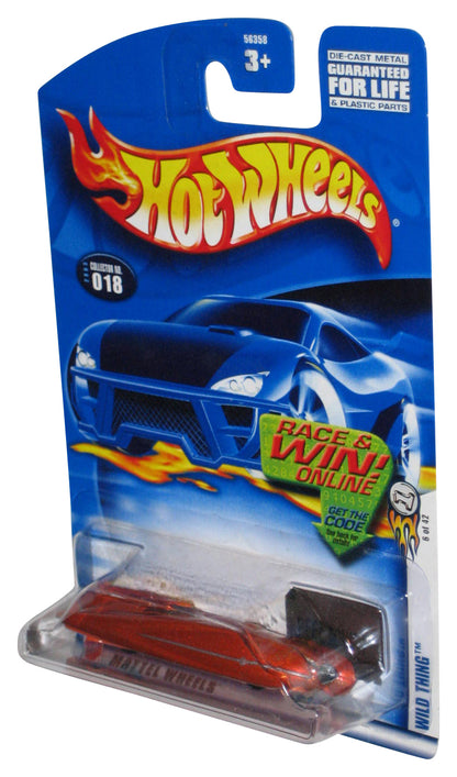 Hot Wheels Wild Thing 6/42 (2003) Mattel Orange Collector Toy Car #018