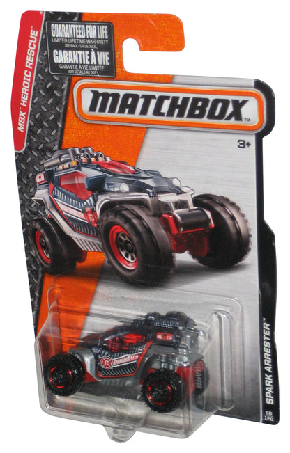Matchbox MBX Heroic Rescue (2014) Silver Spark Arrester Toy Car 56/120