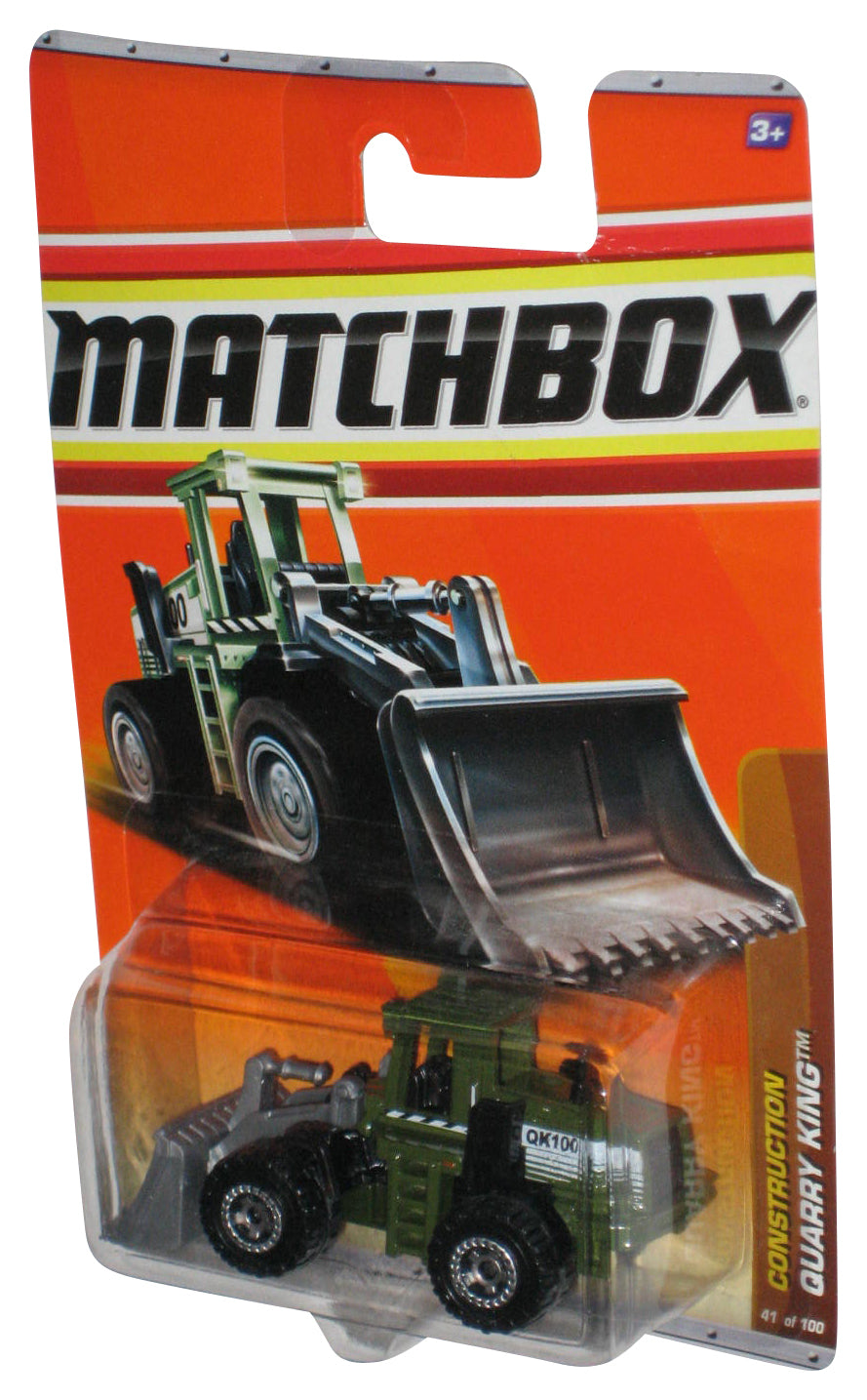 Matchbox Construction (2010) Mattel Green Quarry King Toy 41/100