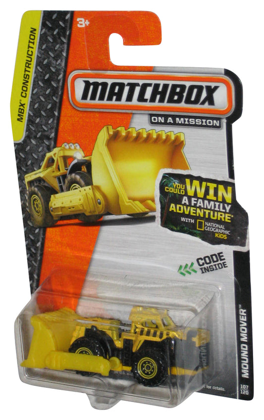 Matchbox MBX Construction (2013) Mound Mover Yellow Toy 107/120