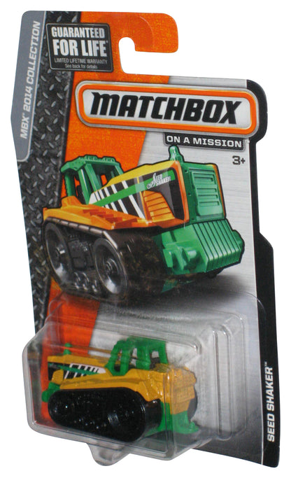 Matchbox MBX 2014 Collection Green & Yellow Seed Shaker Toy Vehicle